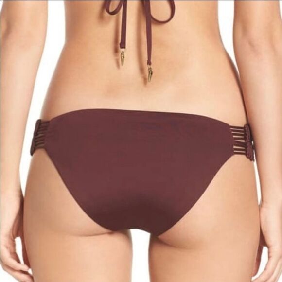 Burgendy wine bikini set by Dolce Vita size M - Picture 6 of 8